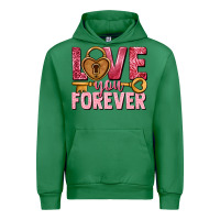 Emerald Love you forever Valentine's Day Urban Hoodie - HowdyJamesFarm