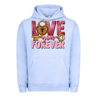 Pigment Grape Ice Love you forever Valentine's Day Urban Hoodie - HowdyJamesFarm