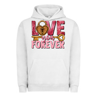 Pigment Lunar Rock Love you forever Valentine's Day Urban Hoodie - HowdyJamesFarm