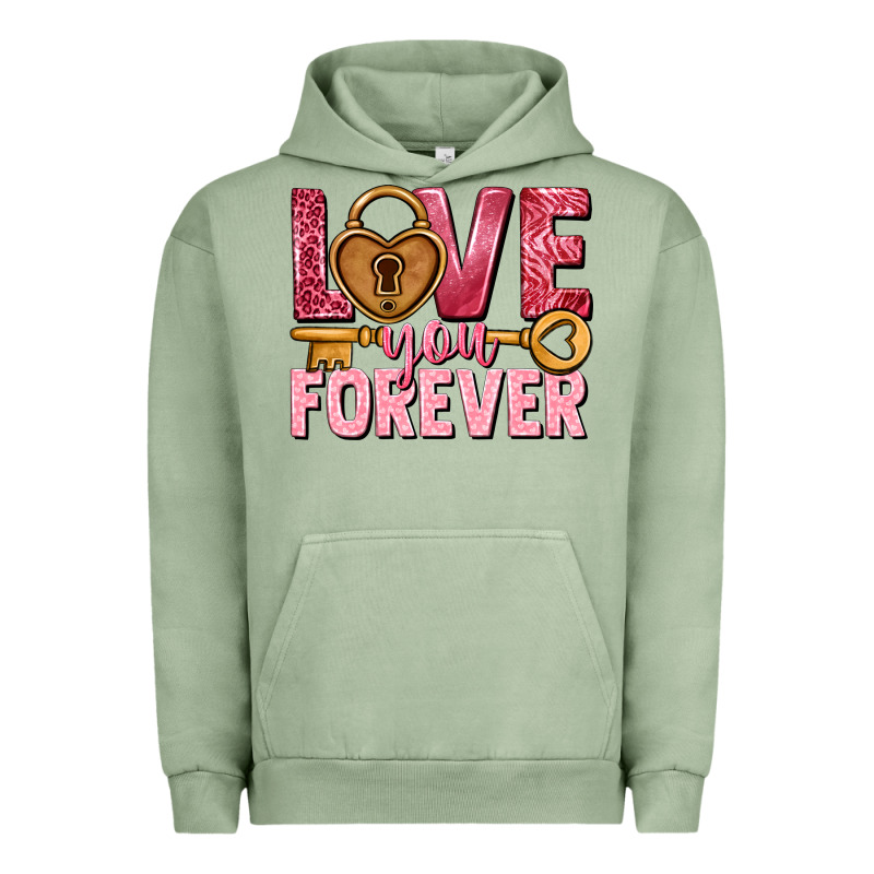Love You Forever Valentine's Day Urban Hoodie by HowdyJamesFarm | Teevron