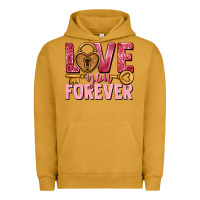 Pigment Peanut Butter Love you forever Valentine's Day Urban Hoodie - HowdyJamesFarm