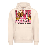 Sandshell Love you forever Valentine's Day Urban Hoodie - HowdyJamesFarm