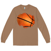 Toasted Coconut leopard basketball patch Long Sleeve Tee - Jasminsmagicworld