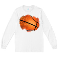White leopard basketball patch Long Sleeve Tee - Jasminsmagicworld