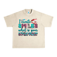 Sandshell i create smile what is your superpower Urban Heavy Tee - AdoDesignShop