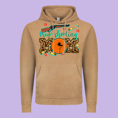 Trap Shooting Mom Vintage Hoodie Designed By Adodesignshop