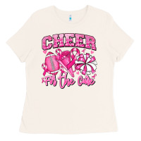 Bone cheer for the cure american football Ladies Tee - RanaPortraitStore