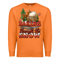 Carrot baking through the snow Premium Sweatshirt - Jasminsmagicworld