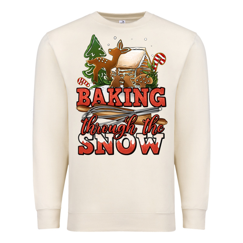 Baking Through The Snow Premium Sweatshirt by Jasminsmagicworld | Teevron