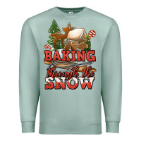 Seafoam baking through the snow Premium Sweatshirt - Jasminsmagicworld