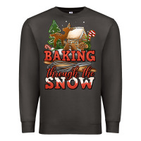 Smoke baking through the snow Premium Sweatshirt - Jasminsmagicworld