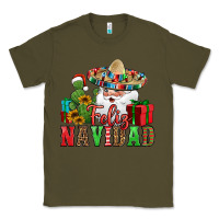 Army Green feliz navidad Spanish Christmas Classic Tee - Jasminsmagicworld