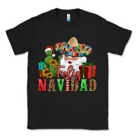 Black feliz navidad Spanish Christmas Classic Tee - Jasminsmagicworld