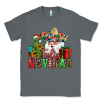 Charcoal Heather feliz navidad Spanish Christmas Classic Tee - Jasminsmagicworld