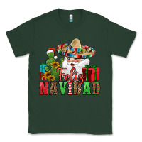 Sports Green feliz navidad Spanish Christmas Classic Tee - Jasminsmagicworld