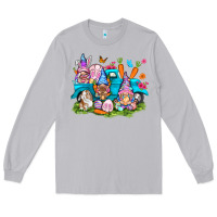 Moon Dust Easter gnomies with truck Long Sleeve Tee - NancyCooperArtShop