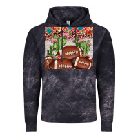 Cloud Black football leopard cactus Vintage Hoodie - JahusDesignShop