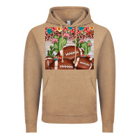 Vintage Coffee football leopard cactus Vintage Hoodie - JahusDesignShop