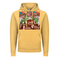 Vintage Mustard football leopard cactus Vintage Hoodie - JahusDesignShop