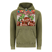 Football Leopard Cactus Vintage Hoodie | Teevron
