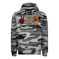 Slate Camo Peace Love Rodeo Premium Hoodie - Bettercallsaul