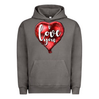 Pigment Tornado I love you heart balloon Valentine's Day Urban Hoodie - HowdyJamesFarm