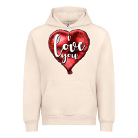 Sandshell I love you heart balloon Valentine's Day Urban Hoodie - HowdyJamesFarm