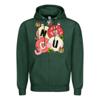 Sports Green nicu nurse christmas Zipper Hoodie - MaliasSmallBusiness