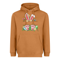 Meerkat easter bunny name frame Heavyweight Hoodie - Artiststas