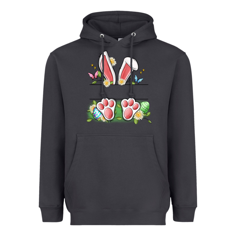 Easter Bunny Name Frame Heavyweight Hoodie by Artiststas | Teevron
