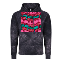 Cloud Black valentines day leopard and turquoise gemstone seamless pattern Vintage Hoodie - BundleAndBundleShop