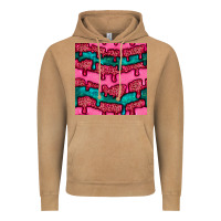 Vintage Camel valentines day leopard and turquoise gemstone seamless pattern Vintage Hoodie - BundleAndBundleShop