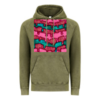 Vintage Olive valentines day leopard and turquoise gemstone seamless pattern Vintage Hoodie - BundleAndBundleShop