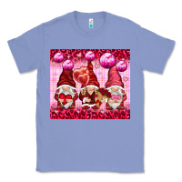 Colony Blue valentines gnomies with leopard Classic Tee - NancyCooperArtShop