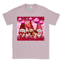 Lilac valentines gnomies with leopard Classic Tee - NancyCooperArtShop