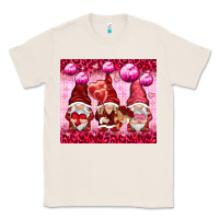 Natural valentines gnomies with leopard Classic Tee - NancyCooperArtShop