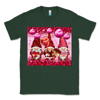 Sports Green valentines gnomies with leopard Classic Tee - NancyCooperArtShop