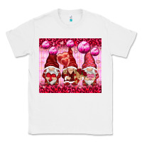 White valentines gnomies with leopard Classic Tee - NancyCooperArtShop