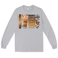 Moon Dust melanin coffee Long Sleeve Tee - JahusDesignShop