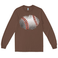 Chestnut leopard baseball patch Long Sleeve Tee - Jasminsmagicworld