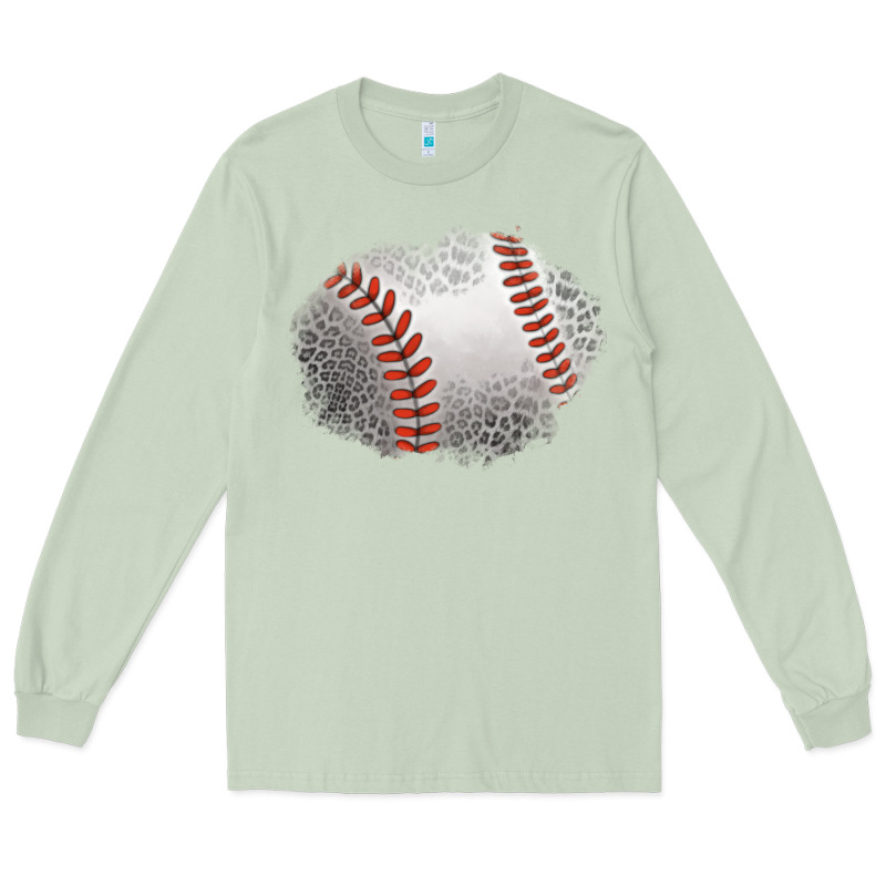 Leopard Baseball Patch Long Sleeve Tee by Jasminsmagicworld | Teevron
