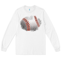 White leopard baseball patch Long Sleeve Tee - Jasminsmagicworld