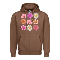 Chestnut flowers Zipper Hoodie - MaliasSmallBusiness