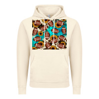 Vintage Artic football turquoise sunflower Vintage Hoodie - JahusDesignShop