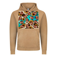 Vintage Camel football turquoise sunflower Vintage Hoodie - JahusDesignShop