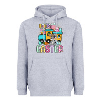 Heather Grey happy easter train Heavyweight Hoodie - Artiststas
