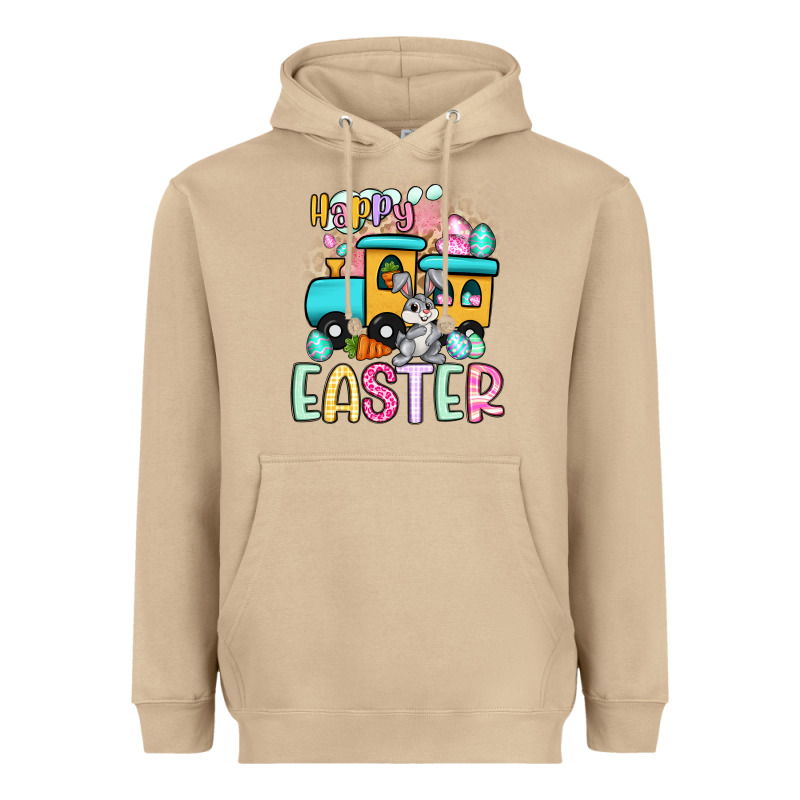 Happy Easter Train Heavyweight Hoodie by Artiststas | Teevron