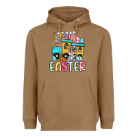 Toasted Coconut happy easter train Heavyweight Hoodie - Artiststas