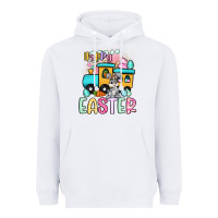 White happy easter train Heavyweight Hoodie - Artiststas