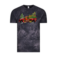 Cloud Black christmas truck Vintage Tee - JahusDesignShop